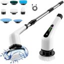 Ver imagem 1 de Esfregão Elétrico Versátil de Limpeza 360° Giratório