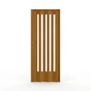Ver imagem 3 de Porta Sanfonada de PVC Translucido 210cm x 72cm Plastporta Bcf Marrom/Cerejeira com