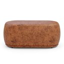 Ver imagem 6 de Namoradeira com Puff Orgânico Molly 02 Lugares Couríssimo Caramelo - Desk Design