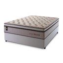 Ver imagem 6 de Conjunto Cama Box Casal c/ Molas Ensacadas Liverpool Branco 138x188x73