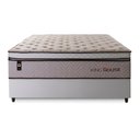 Ver imagem 7 de Conjunto Cama Box Casal c/ Molas Ensacadas Liverpool Branco 138x188x73