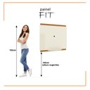Ver imagem 7 de Painel para Tv até 40 Polegadas Fit 90cm - Vianossa - Off White e Cedro