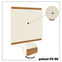 Ver imagem 6 de Painel para Tv até 40 Polegadas Fit 90cm - Vianossa - Off White e Cedro