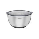 Ver imagem 1 de Bowl Tramontina Cucina em Aço Inox com Tampa Plástica 22 Cm 3 Litros