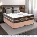 Ver imagem 2 de Cama Box Casal Bipartido Sintético + Colchão Molas Ensacadas Texas Prime Colchões 138cm - Suporta