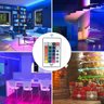 Fita Led Rgb 3M Controle Remoto 16 Cores Usb - 5