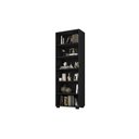 Ver imagem 2 de Kit Escritório com 2 Livreiros Office Preto Tx - Fdecor
