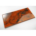 Ver imagem 3 de Kit Porcelanato Liquido Metálico Vermelho Bronze / Verde Escuro AG por M² Resinas ag Kit Porcelanato