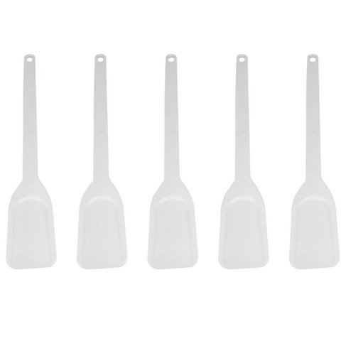 5 Espátulas Plásticas Pás Brancas 74cm Restaurantes Cozinha Industrial Caldeirão