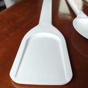 Ver imagem 5 de 5 Espátulas Plásticas Pás Brancas 74cm Restaurantes Cozinha Industrial Caldeirão