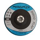Ver imagem 1 de 10 Discos Flap 7 X 7/8 X 6.4 grão 80