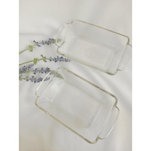 Conjunto 2 Mini Travessas Retangulares com Alça