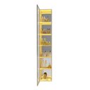 Ver imagem 4 de Cristaleira Torre Luminare Reflecta LED 100% MDF Off White - Gelius