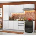 Ver imagem 1 de Cozinha Acordes Glamy Branco 100% MDF Madesa