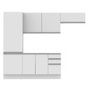 Ver imagem 2 de Cozinha Acordes Glamy Branco 100% MDF Madesa