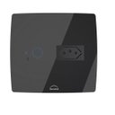 Ver imagem 1 de Interruptor Wifi Touch 1 Botão + Tomada 20a 4x4 Inteligente Preto Dometek Diamond 4x4