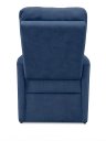 Ver imagem 3 de Poltrona Papai Luxo Reclinavel para Estenção de Cilios , Amamentação Organica* Sued*Azul Marinho