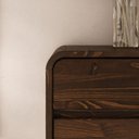 Ver imagem 2 de Sapateira Alta Vertical 18 Pares de Madeira Organizadora Imbuia Nael Idimex
