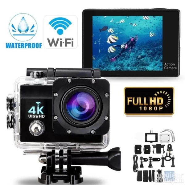 Câmera Filmadora Action Pro 4k Sports Ultra-hd Wi-fi - 4