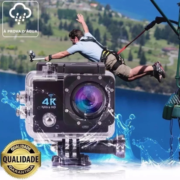 Câmera Filmadora Action Pro 4k Sports Ultra-hd Wi-fi - 6