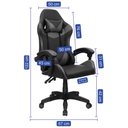 Ver imagem 6 de Cadeira Gamer Couro Giratória Tr-max