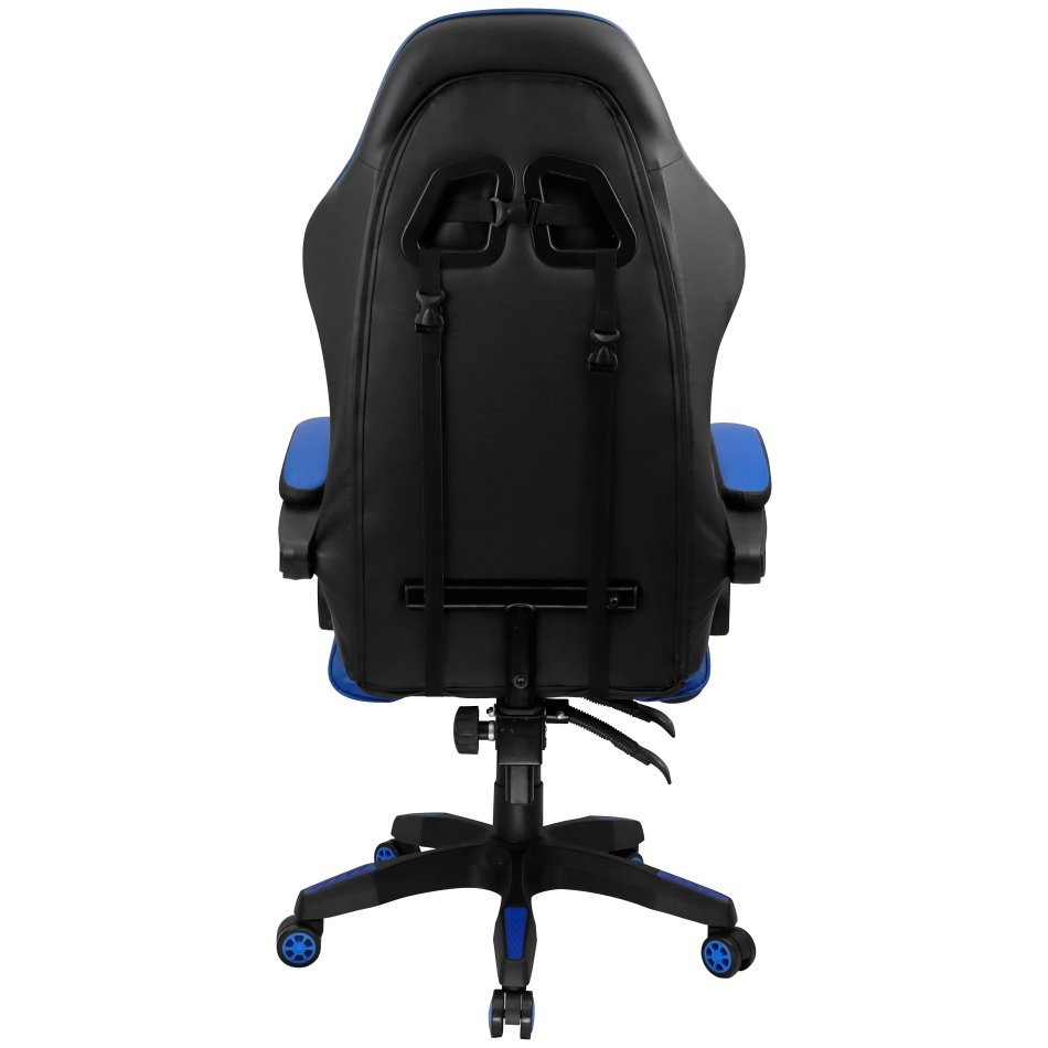 Cadeira Gamer Couro Giratória Tr-max - Azul - 5