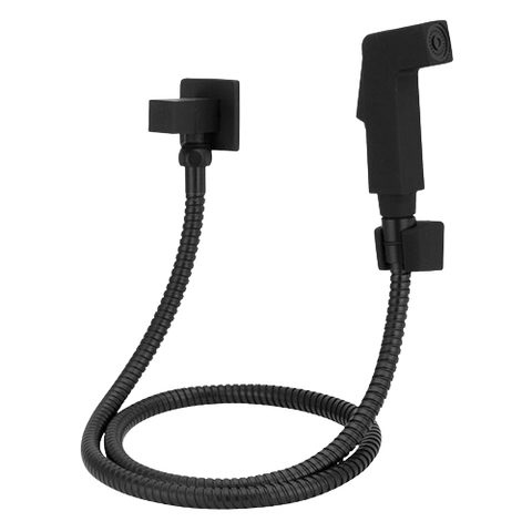 Ducha Higienica Stoc 7901 Luxo Quadrada Preto Stoc Metais