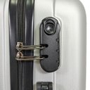 Ver imagem 3 de Kit Mala de Viagem Abs 3 Peças Adventure Fortt Prata - Kmv01-pr