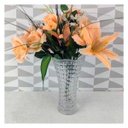 Ver imagem 2 de Vaso Decorativo Vaso De Vidro Enfeite P Sala Mesa Aparador:AMBAR