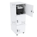 Ver imagem 4 de ESCANINHO 3 PORTAS COM RODIZIOS M257.2021.B MUNDI MOVEIS