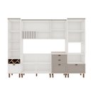 Ver imagem 4 de Cozinha Modulada Cristal 300 Cm Clássica Provençal Completa Cor:fendi com Branco
