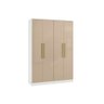 Guarda Roupa Closet Modulado Componível 4 Portas Modulado Adapt N536 Kappesberg- Branco/macadâmia - 1