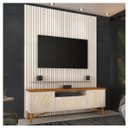Ver imagem 2 de Painel para Tv até 75 Polegadas 190 Cm Ripado Arbo Edn Móveis:off White