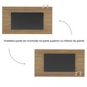 Ver imagem 4 de Rack com Painel para Tv até 75 Polegadas Tauari C/ Suporte para Tv 2 Portas Carvalho/menta - Pnr Móv