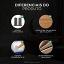 Ver imagem 4 de Cabeceira Cama Box Solteiro Lana 90cm Suede Rosê - Desk Design