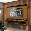 Ver imagem 1 de Painel para TV até 65 Polegadas Sobral Cedro Natural e Preto 163cm