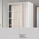 Ver imagem 7 de Sapateira Armário Multiuso 2 Portas 71cm MDF-MDP Branco com Espelho Prestige Demóbile