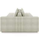 Ver imagem 7 de Sofá Ilha com Puff para Sala Living 265cm Amber M03 Bouclê Bege Claro - Lyam Decor