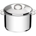 Ver imagem 1 de Caçarola Tramontina Solar Funda em Aço Inox Fundo Triplo com Tampa e Alças 24 cm 6,1 L