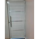 Ver imagem 2 de Porta de Alumínio  210 x 80 Completa - Lambri Simples