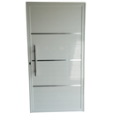 Ver imagem 1 de Porta de Alumínio  210 x 80 Completa - Lambri Simples