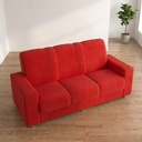 Ver imagem 6 de Sofá 3 Lugares Suede Roma - Sofá Casa