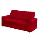 Ver imagem 3 de Sofá 3 Lugares Suede Roma - Sofá Casa