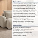 Ver imagem 5 de Sofá Cama Modular Orgânico Retrátil 4 Lugares 230cm com Base em Madeira Maciça Oxford