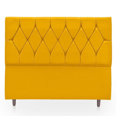 Cabeceira Estofada para Cama de Casal 140 Athena Suede