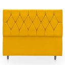 Ver imagem 1 de Cabeceira Estofada para Cama de Casal 140 Athena Suede
