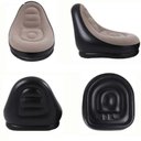 Ver imagem 5 de Sofa Poltrona Inflavel Kit 2 em 1 Puff Ultra Lounge Portatil