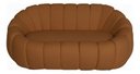 Ver imagem 4 de Namoradeira Concha Decorativa 190cm Sala Suede:cappuccino/liso