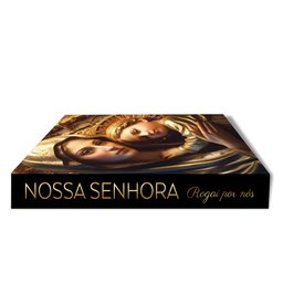 Caixa Livro Decorativa Religiosa Nossa Senhora Mdf 24x32x5cm - 2