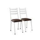Ver imagem 2 de Kit com 2 Cadeiras Sala de Jantar Cozinha Europa